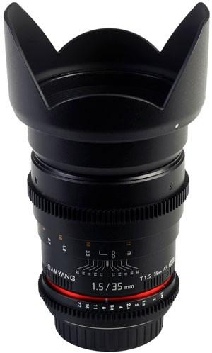 0000029390| Samyang 35mm T1.5 VDSLR II Sony FE Full Frame Lens