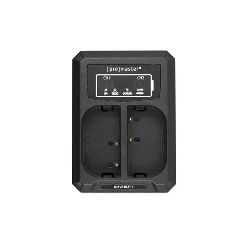 0000003995| ProMaster Dually Charger USB Pana DMW-BLF19 - 4595