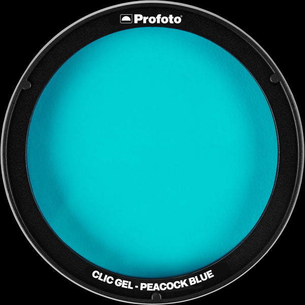 0000008999| Profoto Clic Gel Peacock Blue