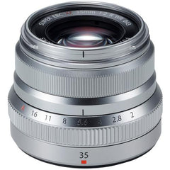  Fujifilm XF 35mm f/2 WR Silver Lens