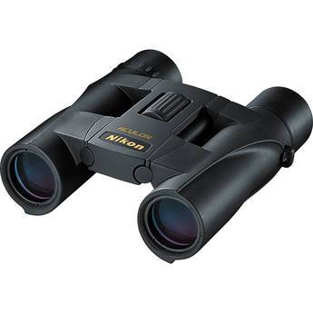 0000021390| Nikon Aculon A30 10x25 Black Binoculars