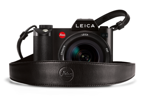 0000022190| Leica Leather Carrying Strap With Padded Shoulder Piece (14455)