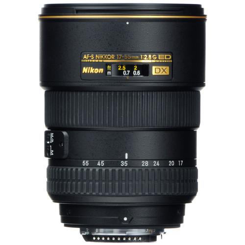 0000019990| Nikon Nikkor AF-S DX 17-55mm f2.8G Wide Angle Zoom Lens