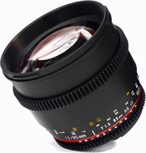 0000026390| Samyang 85mm T1.5 VDSLR II Sony FE Full Frame Lens