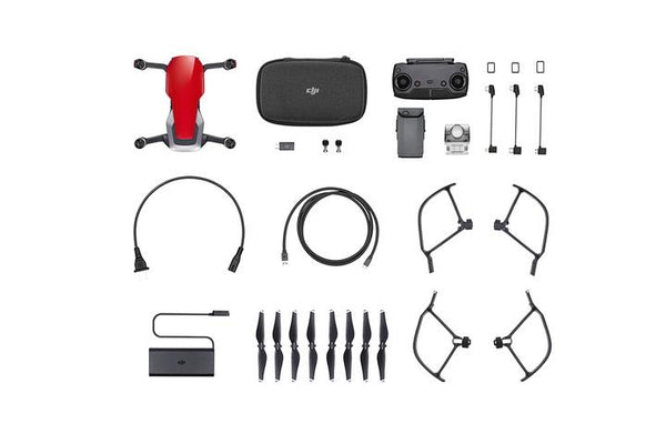 0000215990| DJI Mavic Air Combo Flame Red