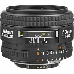  Nikon Nikkor AF 50mm f/1.4D Lens