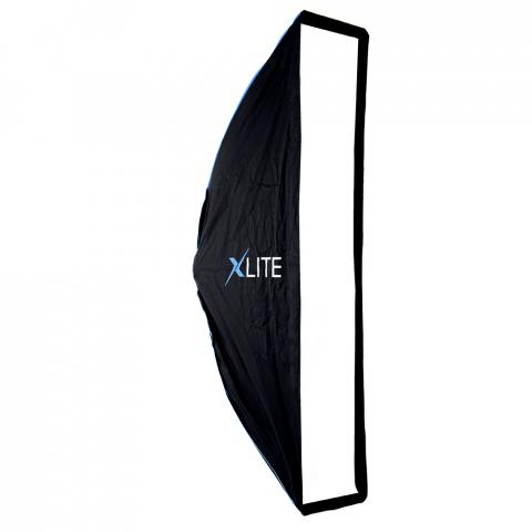 0000019095| XLITE 30x140cm Umbrella Strip Softbox + Grid / Mask No Speedring Included