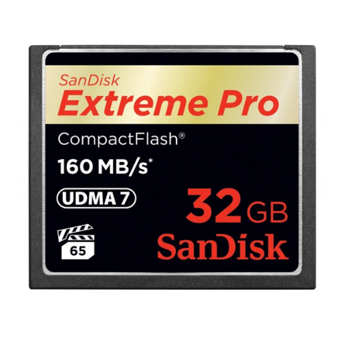 0000008995| Sandisk Extreme Pro CF 32GB 160MB/s Card