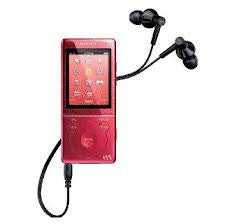 Sony Nwze473R 4Gb E470 Series Mp3 2012 Walkman Red