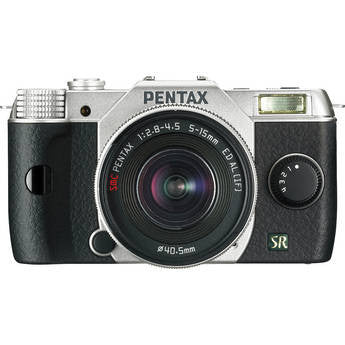 PENTAX Q7 with 5-15mm Lens Silver