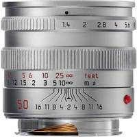 0000059990| Leica Summilux-M 50mm f/1.4 ASPH Lens Silver Chrome Finish (11892)