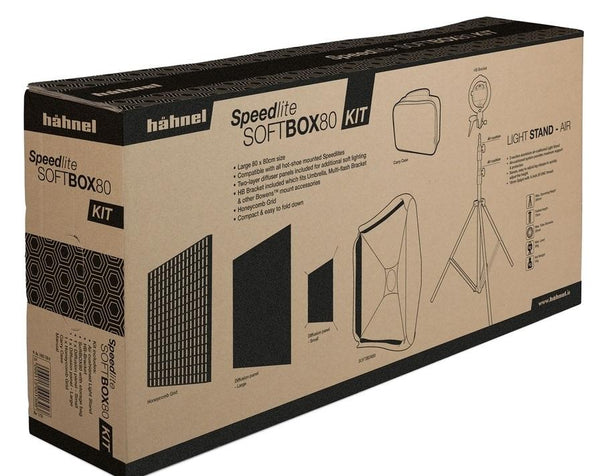 0000226995| Hahnel Speedlite Softbox 80 Kit With Stand