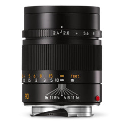  Leica Summarit-M 90mm f/2.4 Lens Black Anodized Finish Lens (11684)