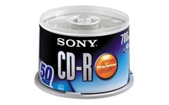 Sony 50 Spindle 48X CD-R Disc 700Mb