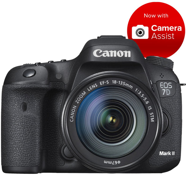 0000025750| Canon EOS 7D Mk II DSLR With 18-135mm IS NANO Lens