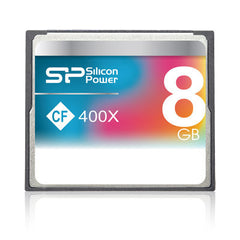 Silicone Power 8GB 400X (Hi-Speed) CF Card