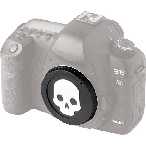 0000001495| Black Rapid Skull Lens Cap For Canon