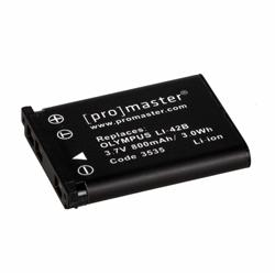 0000003995| ProMaster Battery Olympus LI-42B Lithium-Ion battery 3535