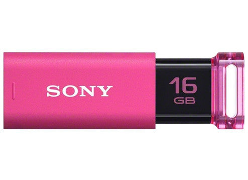 Sony USM16GUP 16GB MICRO VAULT CLICK PINK USB 3.0