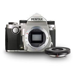  Pentax K-P DSLR Silver Body & DA 40mm f/2.8 XS Lens