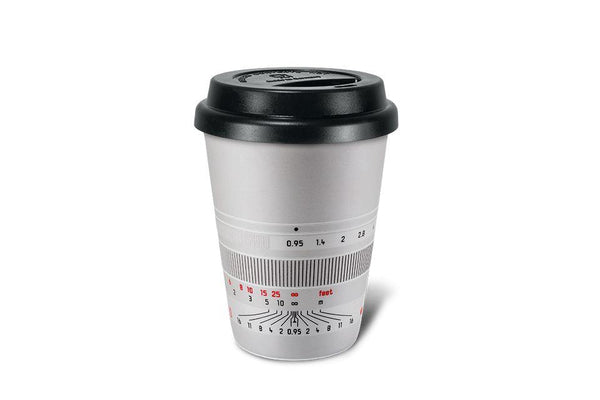 0000002995| Leica Coffee Mug, "Noctilux-M 50" Silver (96699)