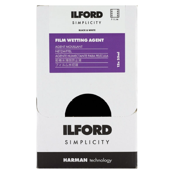 0000006095| Ilford Simplicity Film Wetting Agent 12 Pk Sachet