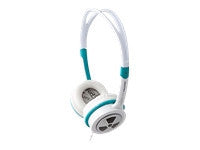 Ear Pollution Head Phones Toxix Teal