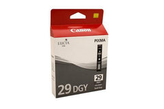  Canon PGI29DGY Dark Grey Ink Tank