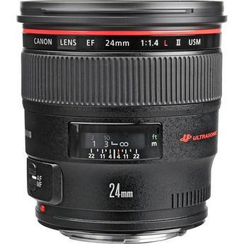 0000022990| Canon EF 24mm f/1.4LII USM Lens