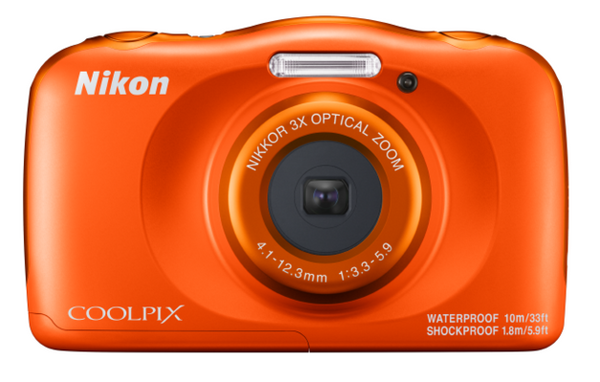 0000002490| Nikon COOLPIX W150 Orange Digital Camera