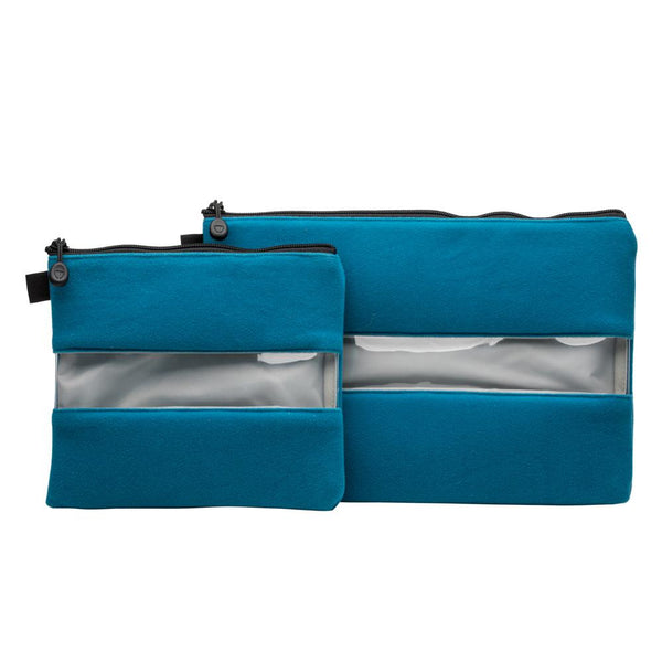 0000003495| Tenba Tools Gear Pouch Blue - 2 Piece Set