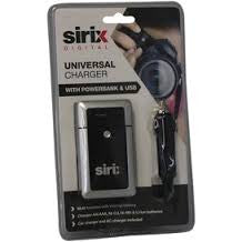 Sirix Universal Battery charger with USB & Built in Li-Ion Battery