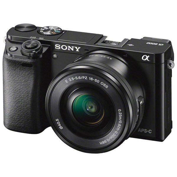 0000008990| Sony Alpha 6000 Black E Mount Digital Camera & 16-50mm Lens