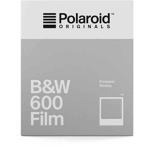 0000003895| Polaroid B&W Film With White Frame For 600 Cameras