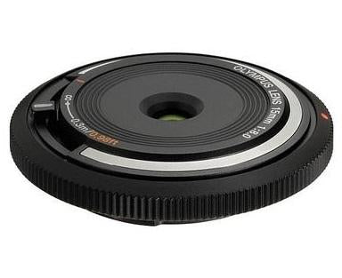 0000000990| Olympus BCL-1580 15mm F8.0 Body Cap Lens (Black)