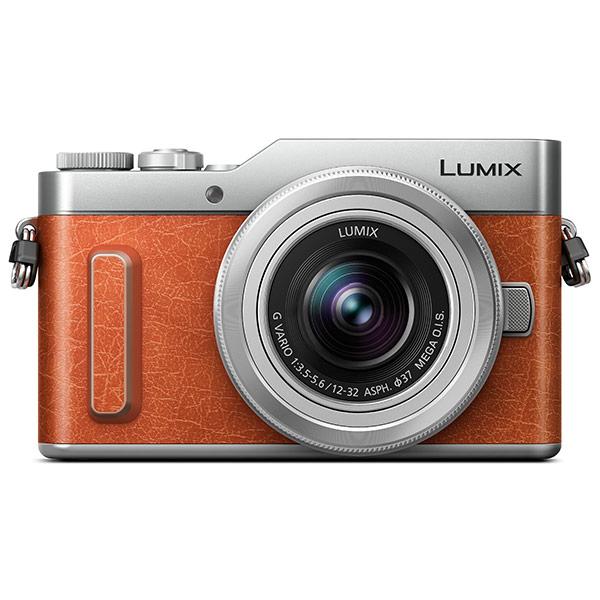 0000027990| Panasonic Lumix GX880 Orange w 12-32mm f/3.5-5.6 G Vario Silver Lens