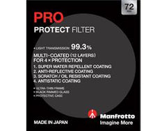  Manfrotto Filter 72mm PRO Protect