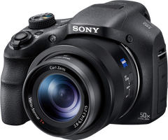  Sony DSCHX350 CyberShot Black Camera