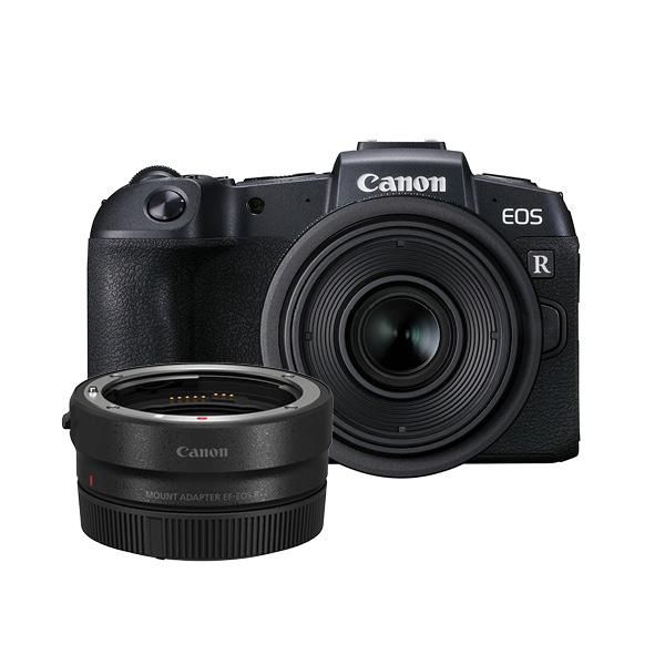 0000025780| Canon EOS RP with RF 35mm f/1.8 IS Macro Lens & EF-EOS R Adapter