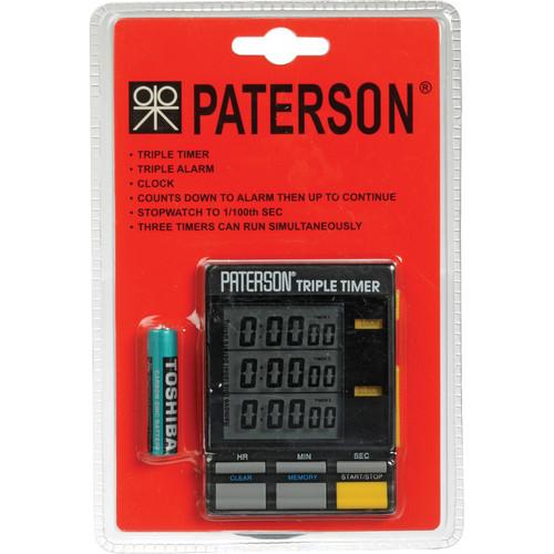 0000006495| Paterson Triple Timer Clock