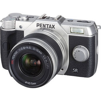 PENTAX Q10 Digital Camera  + 5-15mm Silver