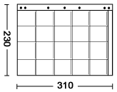 0000002295| ALBOX 35mm Polypropylene Slide Pages Clear 25Pack