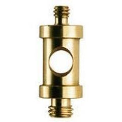  Manfrotto Adapter Spigot Male 16mm Short With 1/4" And 3/8" Screw