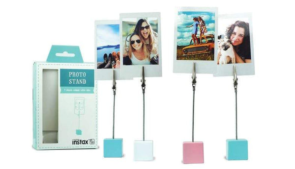 0000021495| Fujifilm Instax Cube Photo Stand With Clip 4pk