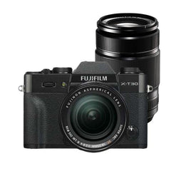  FujiFilm X-T30 Black Body w XF 18-55mm f2.8-4 R & XF 55-200mm F3.5-4.8 Lenses