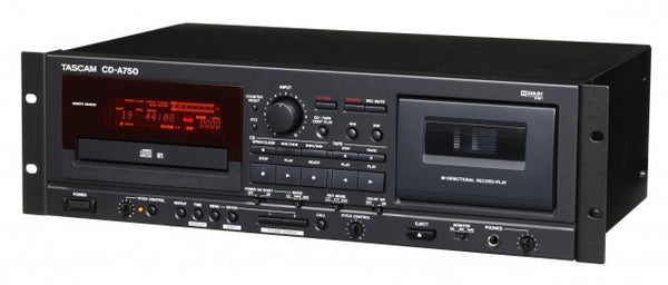 Tascam CD Player Cassette Deck With XLR I/O