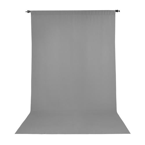 0000215995| ProMaster  Wrinkle Resistant Backdrop 10x20' Grey 2988