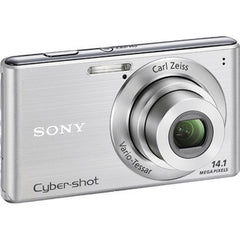 Sony DSC-W530 Digital Camera, 14.1Mp 4X 26mm Carl Zeiss CCD Silver       DSCW530S