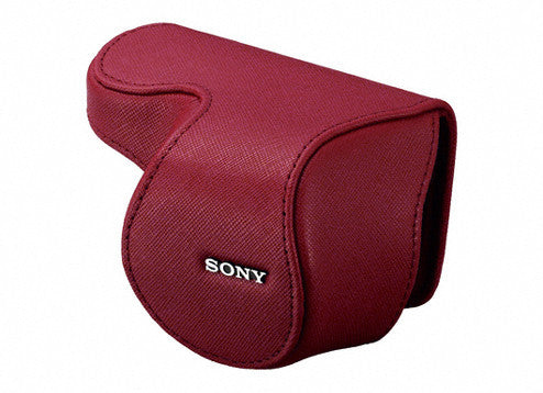 Sony NEX 16mm Lens Jacket Red       LCSEML1AR