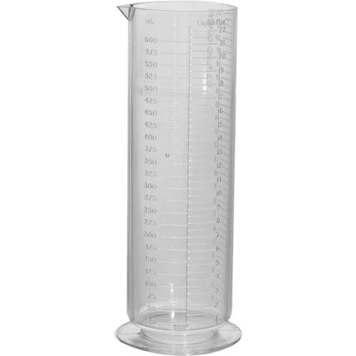 0000022195| Paterson Graduate 600ml Measuring Cylinder